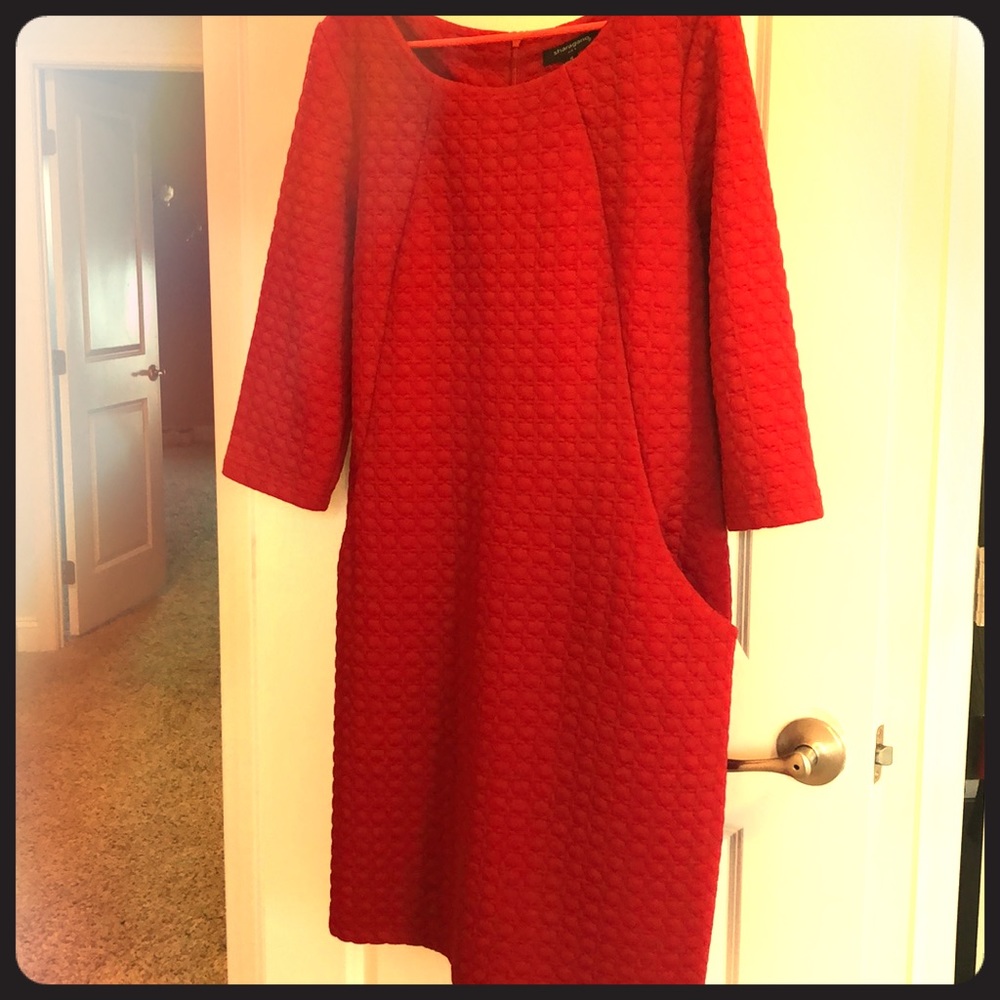 Gorgeous red dress. Figure flattering! XL or 16